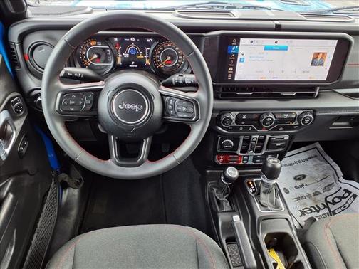 Hydro Blue Pearl 2024 Jeep Wrangler Rubicon