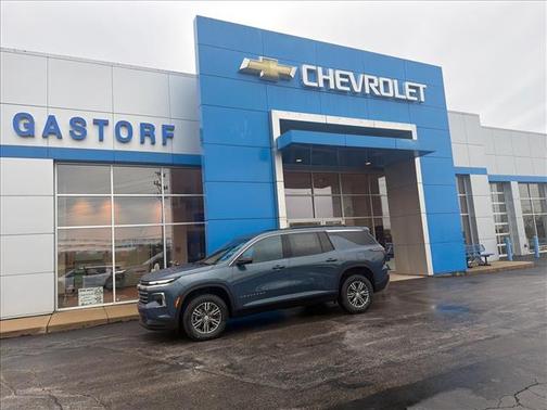 Lakeshore Blue Metallic 2026 Chevrolet Traverse LT