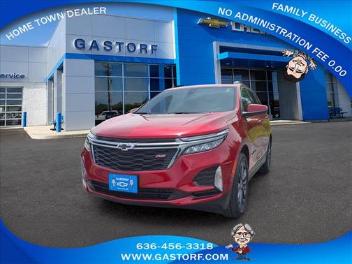 Radiant Red 2023 Chevrolet Equinox RS