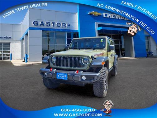 Green 2025 Jeep Wrangler Rubicon