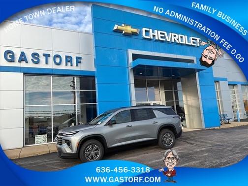 Sterling Gray Metallic 2026 Chevrolet Traverse LT