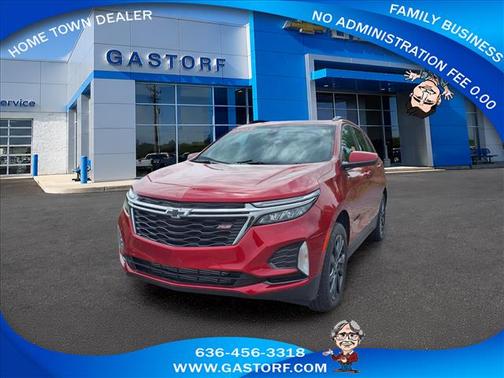 Radiant Red 2023 Chevrolet Equinox RS
