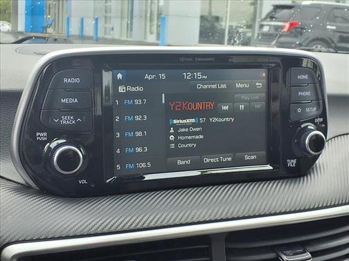 White 2020 Hyundai TUCSON SEL