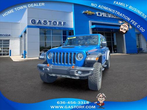 Blue 2021 Jeep Gladiator Mojave
