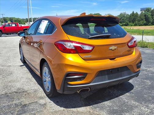 Orange 2017 Chevrolet Cruze LT