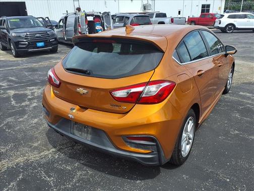 Orange 2017 Chevrolet Cruze LT