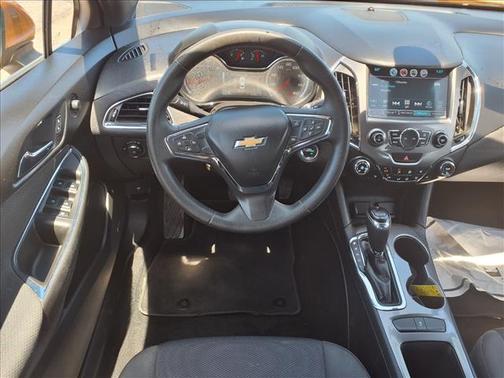 Orange 2017 Chevrolet Cruze LT