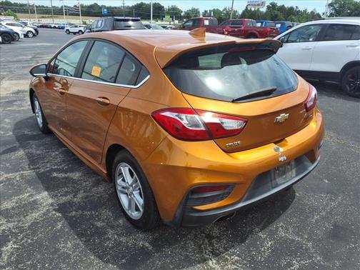 Orange 2017 Chevrolet Cruze LT