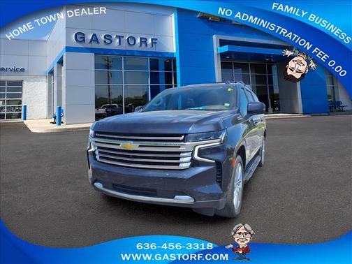 Blue 2023 Chevrolet Suburban High Country
