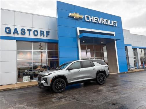 Sterling Gray Metallic 2026 Chevrolet Traverse RS