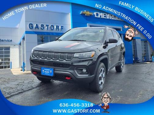 Black 2022 Jeep Compass Trailhawk