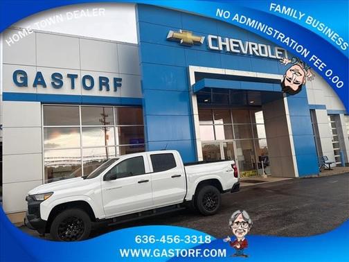 Summit White 2026 Chevrolet Colorado WT