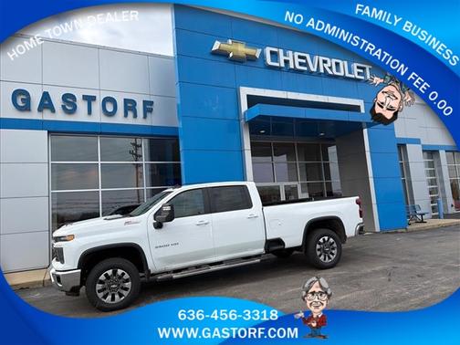 Summit White 2026 Chevrolet Silverado 3500 LT