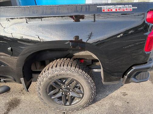 Black 2026 Chevrolet Silverado 1500 Custom Trail Boss