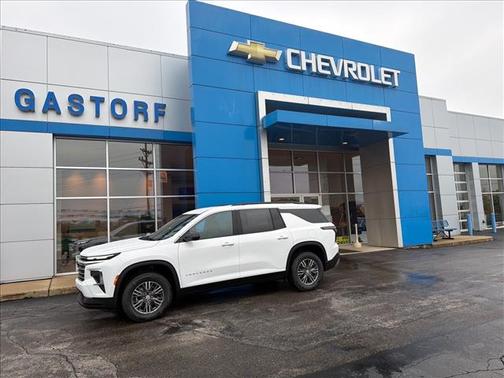 Summit White 2026 Chevrolet Traverse LT