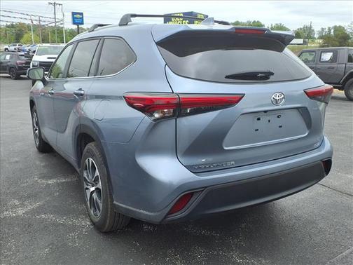 Blue 2023 Toyota Highlander XLE