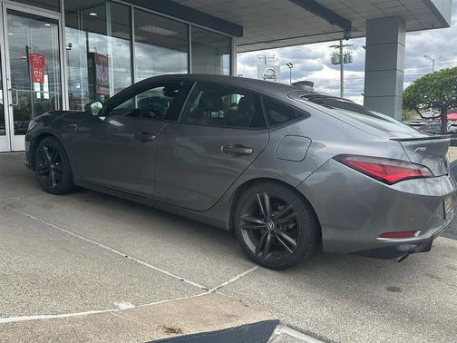 Liquid Carbon Metallic 2024 Acura Integra