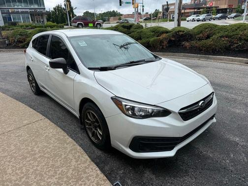 Crystal White Pearl 2020 Subaru Impreza 5-Door