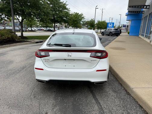 Platinum White Pearl 2023 Honda Civic Sport Touring