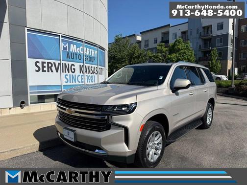 Empire Beige Metallic 2021 Chevrolet Tahoe LT