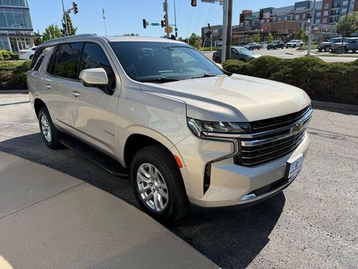 Empire Beige Metallic 2021 Chevrolet Tahoe LT