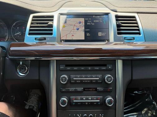 Black 2012 Lincoln MKS EcoBoost