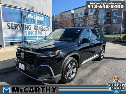 Crystal Black Pearl 2025 Honda Pilot EX-L