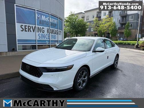 Platinum White Pearl 2026 Honda Accord Hybrid EX-L