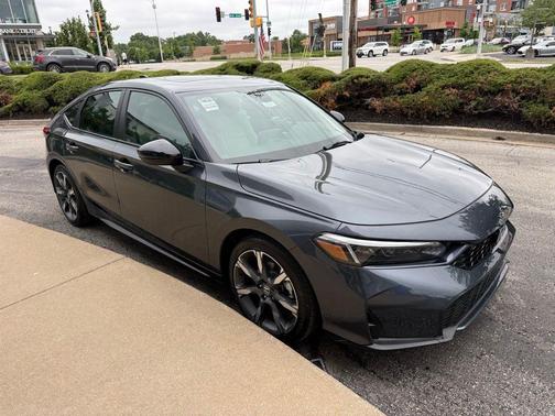 Meteroite Gray 2026 Honda Civic Hybrid Sport Touring