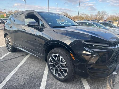 Black 2025 Chevrolet Blazer RS