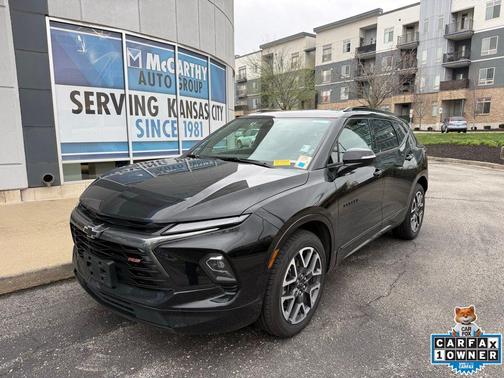 Black 2025 Chevrolet Blazer RS