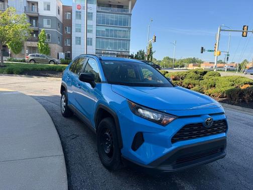 Blue Flame 2020 Toyota RAV4 LE