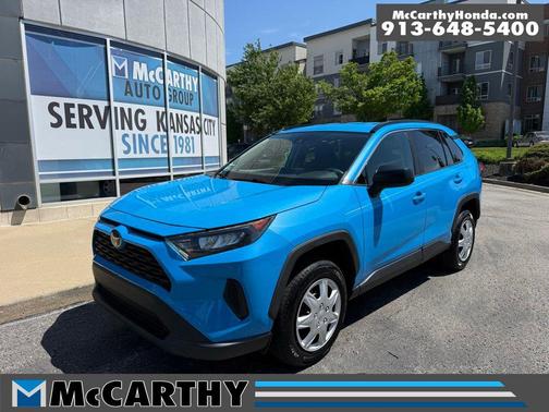Blue Flame 2020 Toyota RAV4 LE
