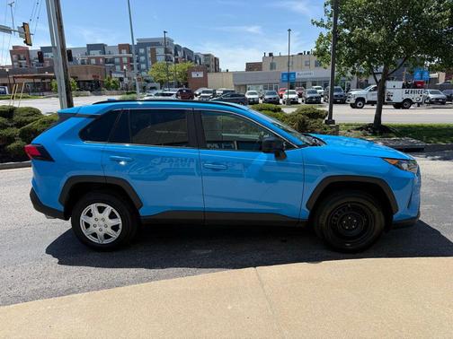 Blue Flame 2020 Toyota RAV4 LE