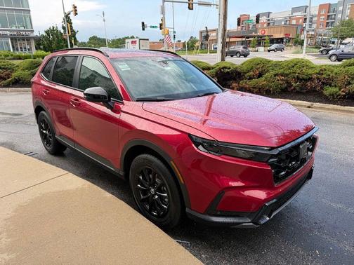 Radiant Red 2026 Honda CR-V Hybrid Sport-L AWD
