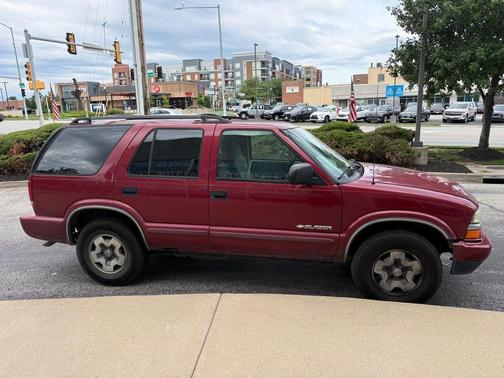 Dark Cherry Red Metallic 2004 Chevrolet Blazer LS