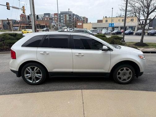 White Platinum 2013 Ford Edge Limited