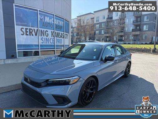 Gray Pearl 2024 Honda Civic Sport