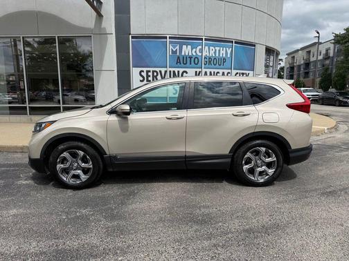 Tan 2019 Honda CR-V EX-L