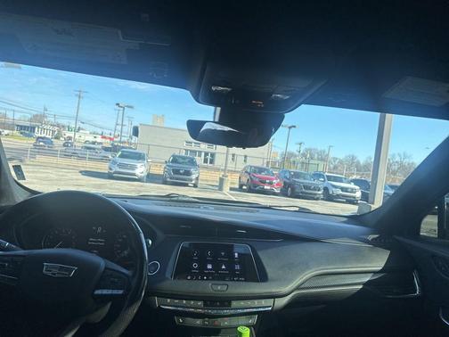 Galactic Gray Metallic 2022 Cadillac XT4 Sport