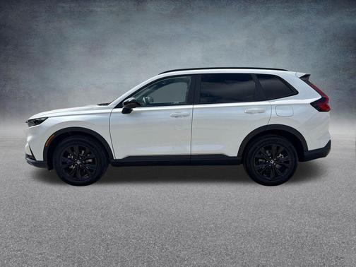 Platinum White Pearl 2026 Honda CR-V Hybrid Sport Touring AWD