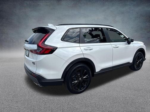 Platinum White Pearl 2026 Honda CR-V Hybrid Sport Touring AWD
