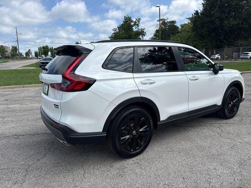 Platinum White Pearl 2026 Honda CR-V Hybrid Sport Touring AWD