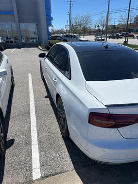 Glacier White 2017 Audi A8 L 3.0T