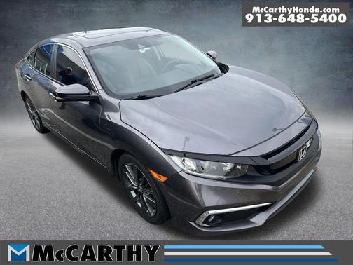Modern Steel Metallic 2019 Honda Civic EX