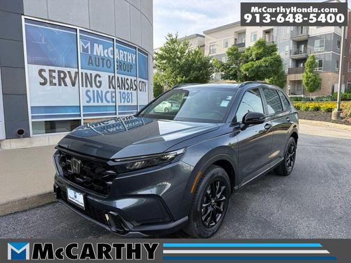 Meteroite Gray 2026 Honda CR-V Hybrid Sport-L AWD