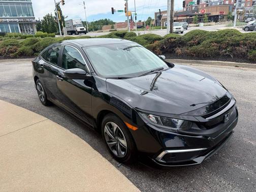 Crystal Black Pearl 2021 Honda Civic LX