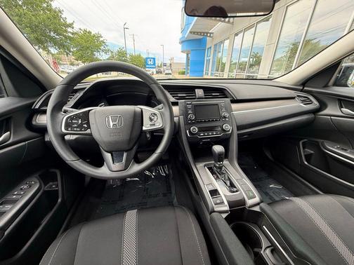 Crystal Black Pearl 2021 Honda Civic LX