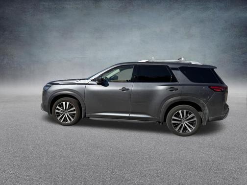 Gun Metallic 2025 Nissan Pathfinder Platinum 4WD