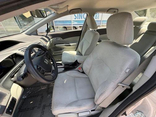 Silver 2012 Honda Civic LX